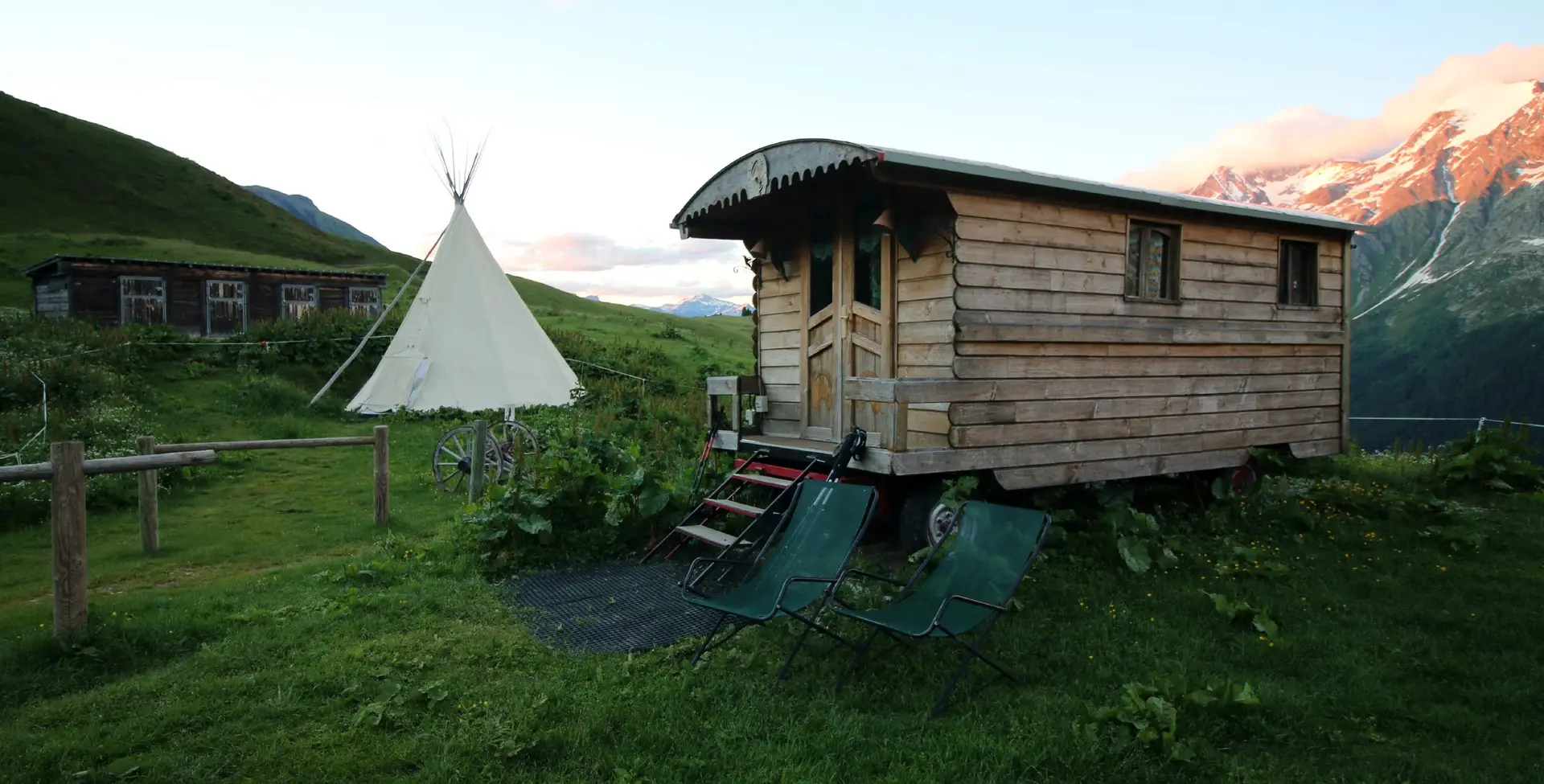 Découvrir la réservation pour la roulotte