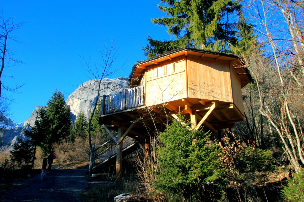 cabane dans les arbres